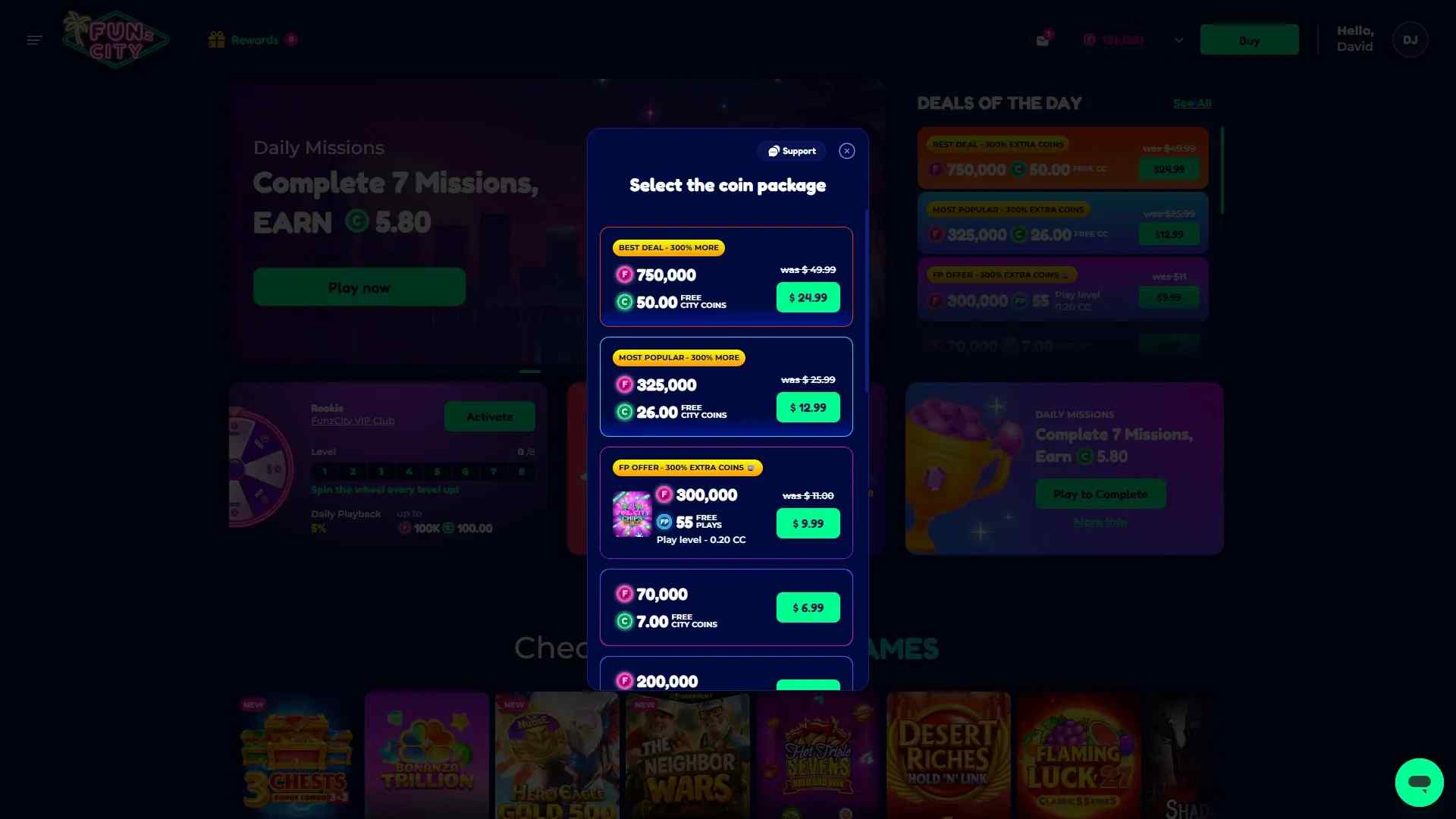 first Purchase bonus